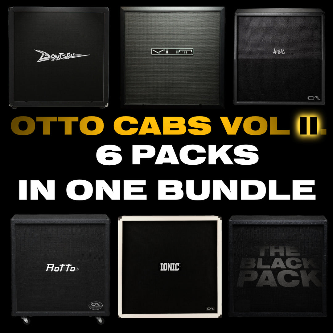 OTTO CABS VOL II COLLECTION (7 CAB PACKS) – Otto Audio